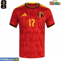 Belgien Charles De Ketelaere #17 Heimtrikot EM 2024 Kurzarm
